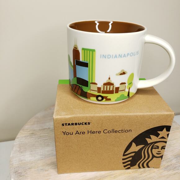 Starbucks Indianapolis You are Here Collection Mug YAH - Picture 1 of 9